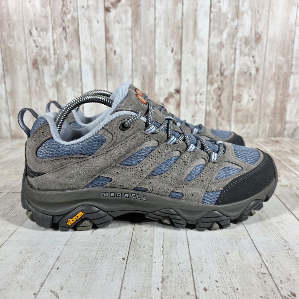 Merrell Moab 2 Vent Womens Hiking Shoes Smoke Blue Suede J035896 Size 10